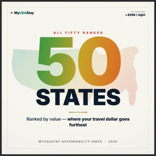 We mapped vacation rental value across all 50 states. The best deals are not where you would think.